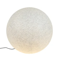 Qazqa Moderne Buitenlamp Grijs 77 Cm Ip65 - Nura