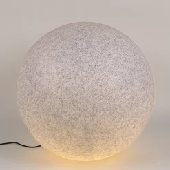 Qazqa Moderne Buitenlamp Grijs 77 Cm Ip65 - Nura