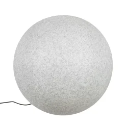 Qazqa Moderne Buitenlamp Grijs 77 Cm Ip65 - Nura