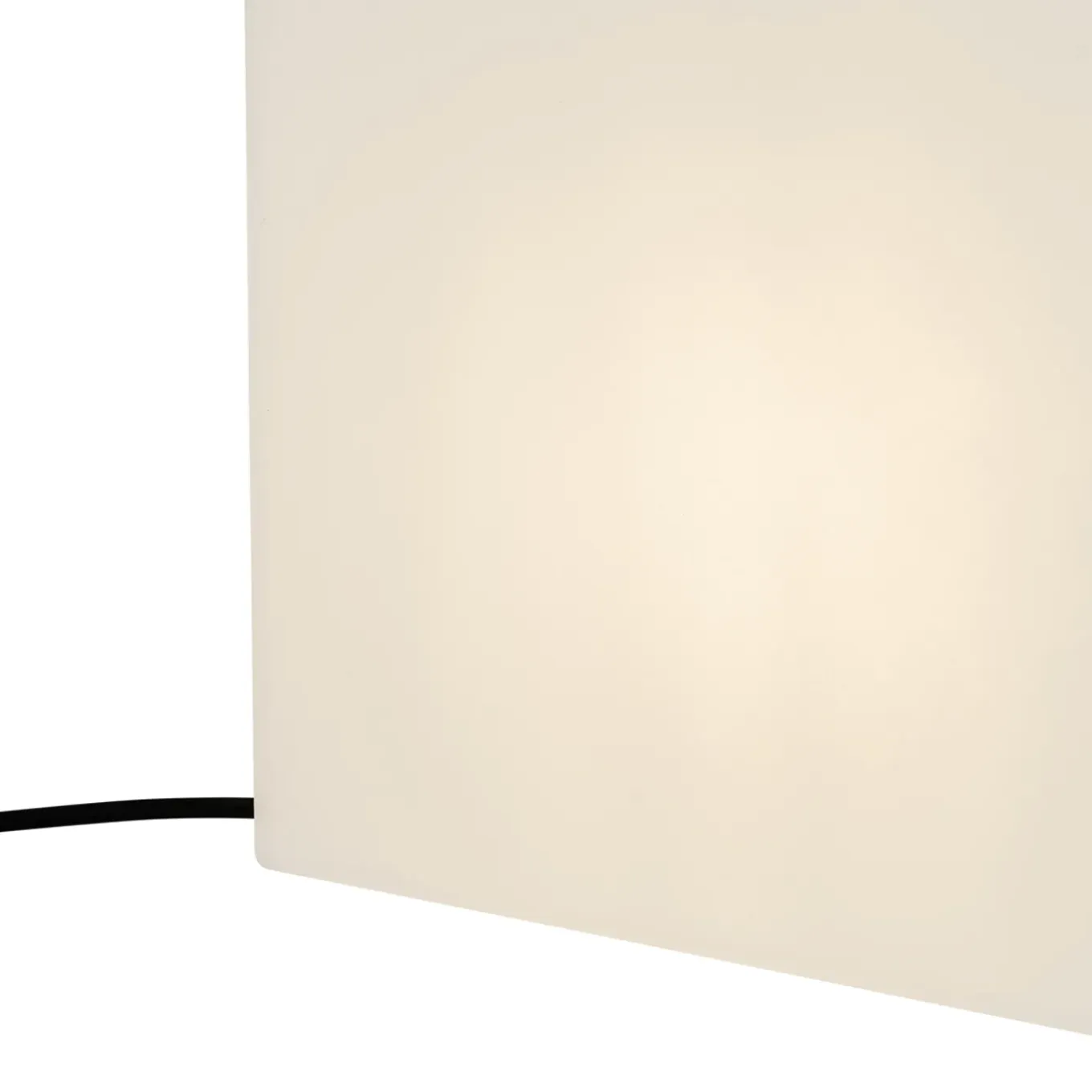 Qazqa Moderne Buitenlamp Wit 30 Cm Vierkant Ip44 - Nura