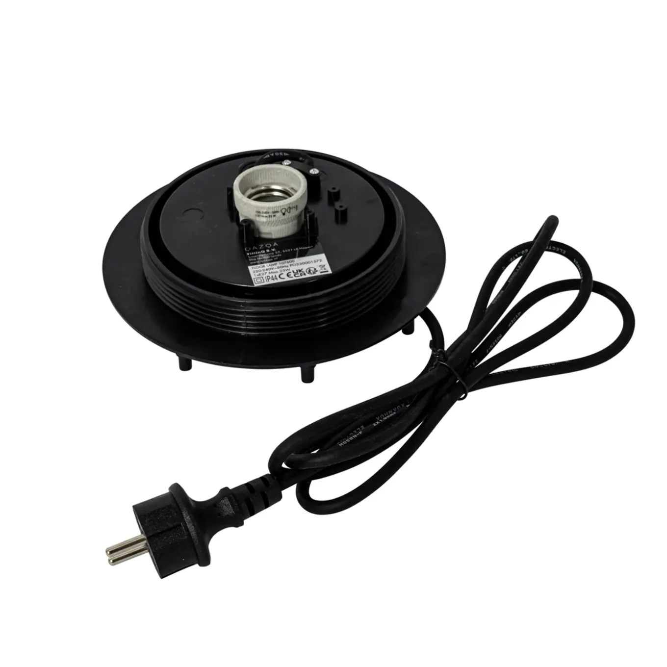 Qazqa Moderne Buitenlamp Wit 30 Cm Vierkant Ip44 - Nura