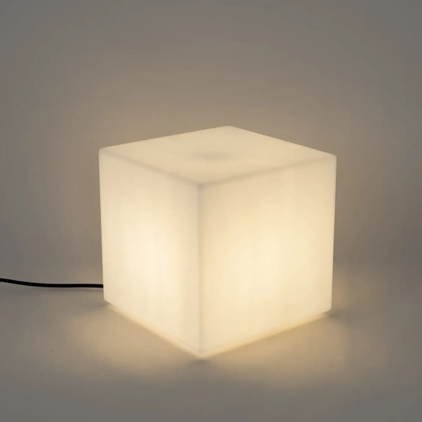 Qazqa Moderne Buitenlamp Wit 30 Cm Vierkant Ip44 - Nura