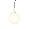 Qazqa Moderne Buitenlamp Wit 25 Cm Ip65 - Nura