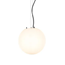 Qazqa Moderne Buitenlamp Wit 25 Cm Ip65 - Nura