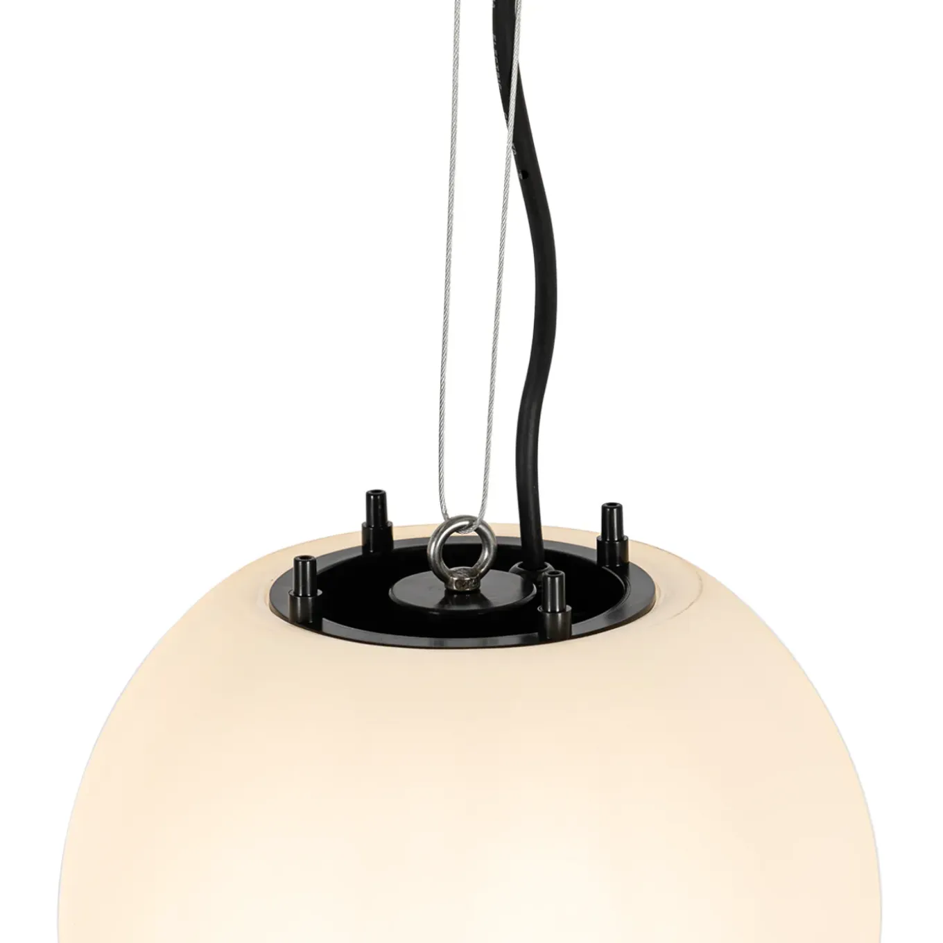 Qazqa Moderne Buitenlamp Wit 25 Cm Ip65 - Nura