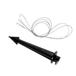 Qazqa Moderne Buitenlamp Wit 56 Cm Ip44 - Nura