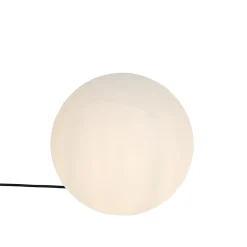 QAZQA Moderne Buitenlamp Wit 35 Cm Ip44 - Nura
