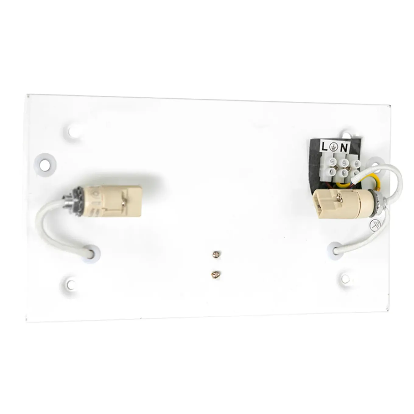 Qazqa Moderne Wandlamp Zwart 2-lichts - Otan