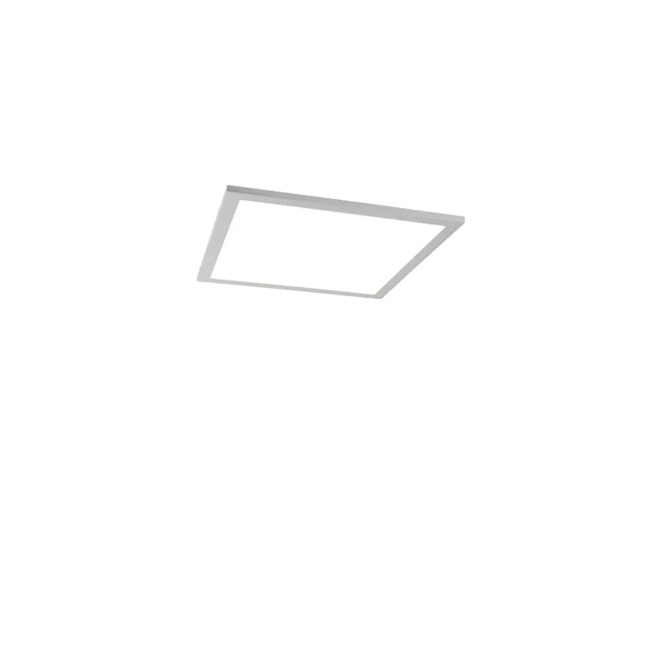 Qazqa Modern Led-paneel Staal 40 Cm Incl. Led - Liv