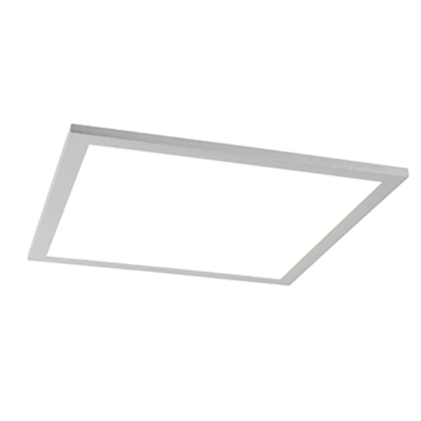 Qazqa Modern Led-paneel Staal 40 Cm Incl. Led - Liv