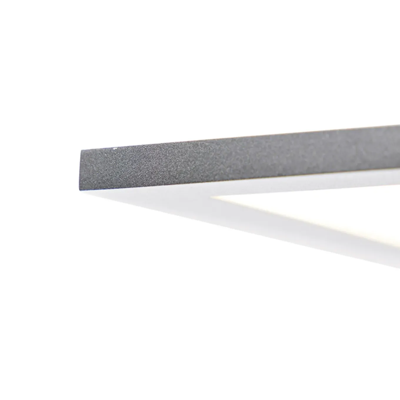 Qazqa Modern Led-paneel Staal 40 Cm Incl. Led - Liv