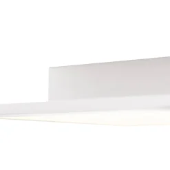 Qazqa Modern LED Paneel Staal 120 Cm Incl. LED 4-staps Dimbaar - Liv
