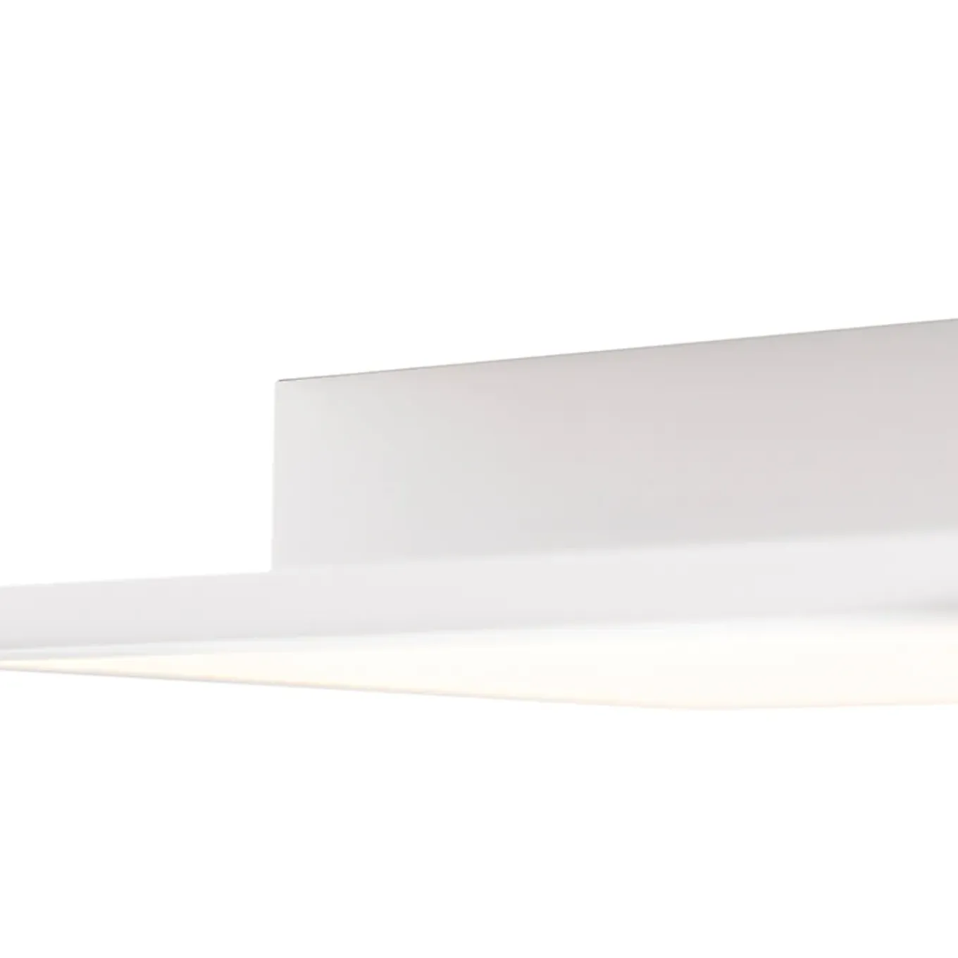 Qazqa Modern LED Paneel Staal 120 Cm Incl. LED 4-staps Dimbaar - Liv