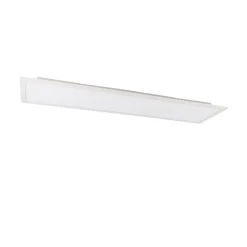 Qazqa Modern LED Paneel Staal 120 Cm Incl. LED 4-staps Dimbaar - Liv