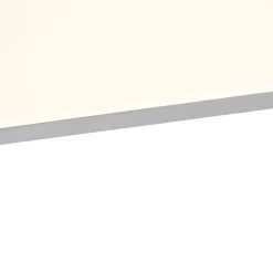 QAZQA Modern Led Paneel Staal 120 Cm Incl. Led - Liv