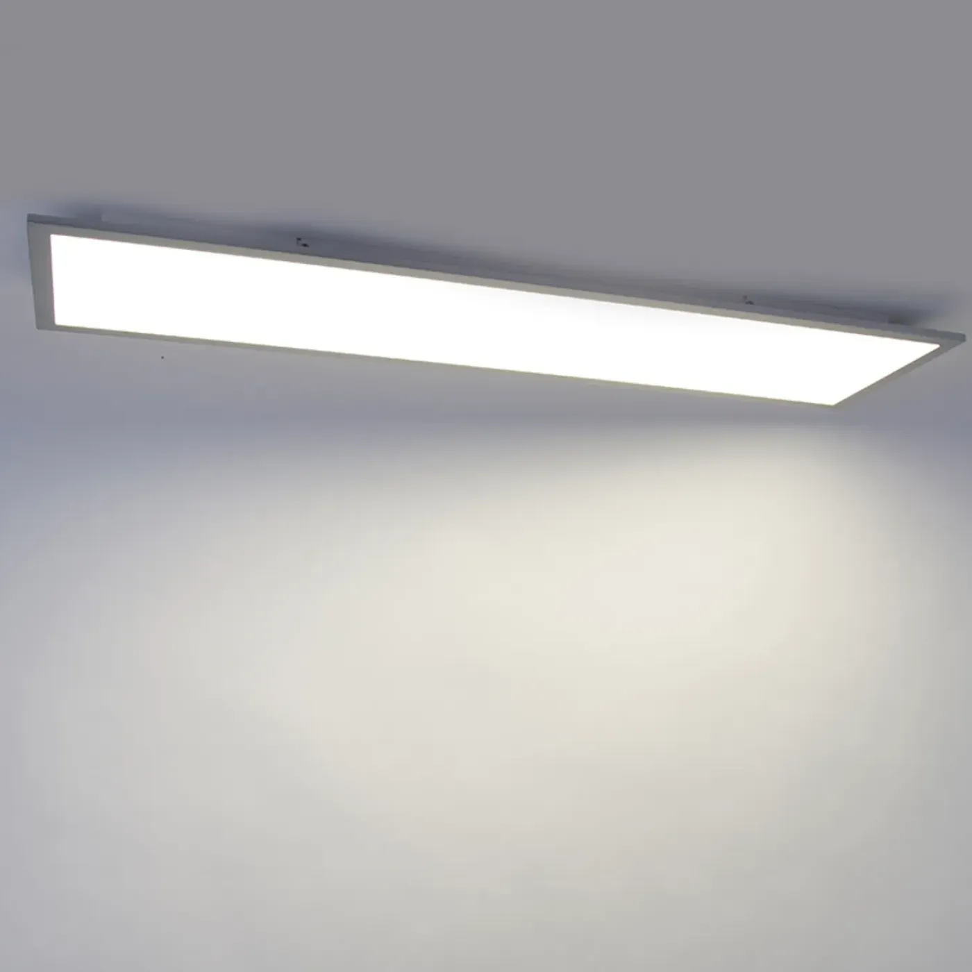 QAZQA Modern Led Paneel Staal 120 Cm Incl. Led - Liv