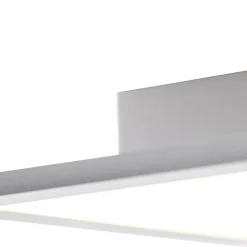 QAZQA Modern Led Paneel Staal 80 Cm Incl. Led - Liv