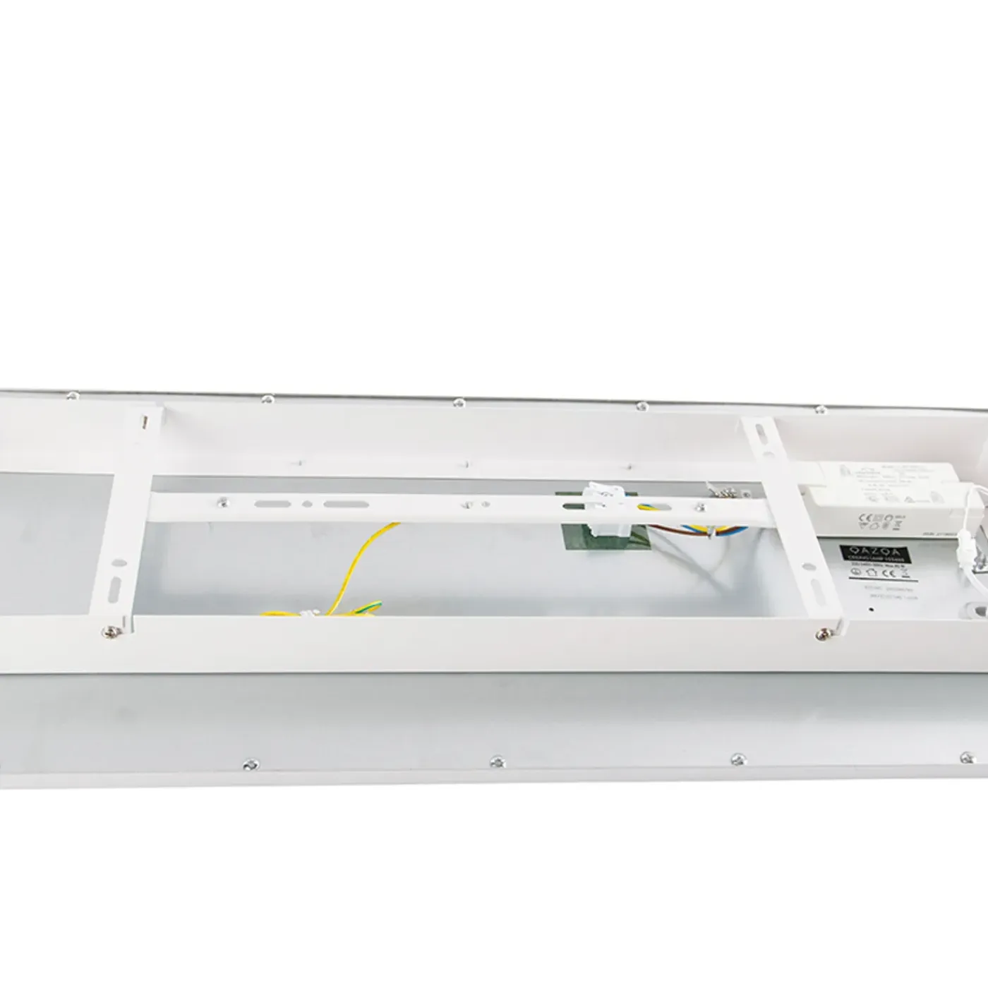 QAZQA Modern Led Paneel Staal 80 Cm Incl. Led - Liv