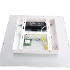 QAZQA Modern Led Paneel Wit 40 Cm Incl. Led 4-staps Dimbaar - Liv