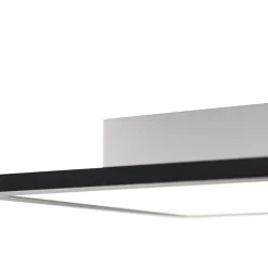 Qazqa Modern Led Paneel Zwart 80 Cm Incl. Led - Liv