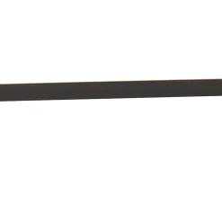 Qazqa Modern Led Paneel Zwart 40 Cm Incl. Led - Liv