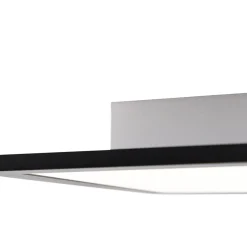 Qazqa Modern Led Paneel Zwart 120 Cm Incl. Led Dim To Warm - Liv