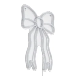 QAZQA Neon Wandlamp Warm Wit Incl. Led - Bow