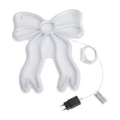 QAZQA Neon Wandlamp Warm Wit Incl. Led - Bow