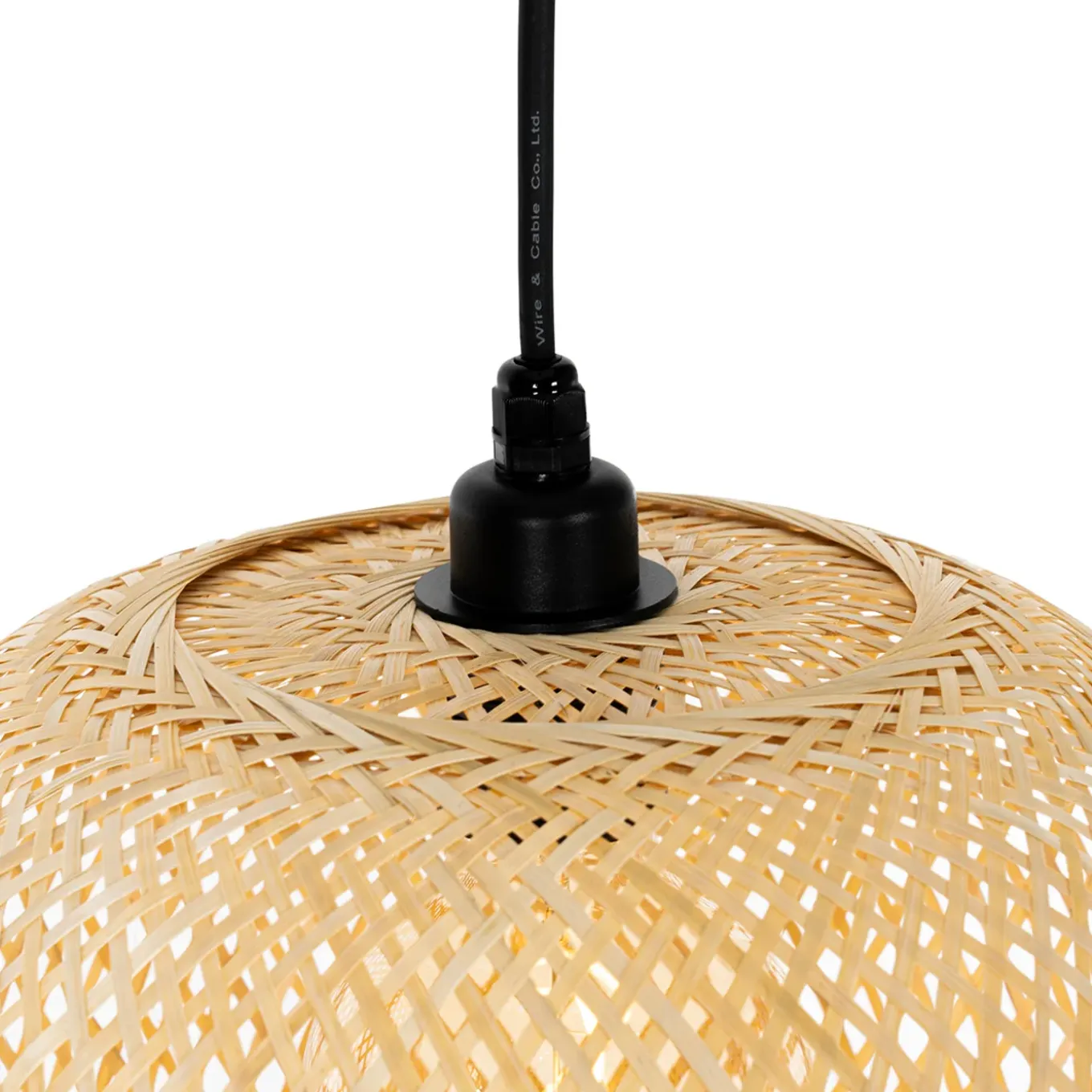 Qazqa Oosterse Buiten Hanglamp Bamboe 3-lichts Ip44 - Rafael