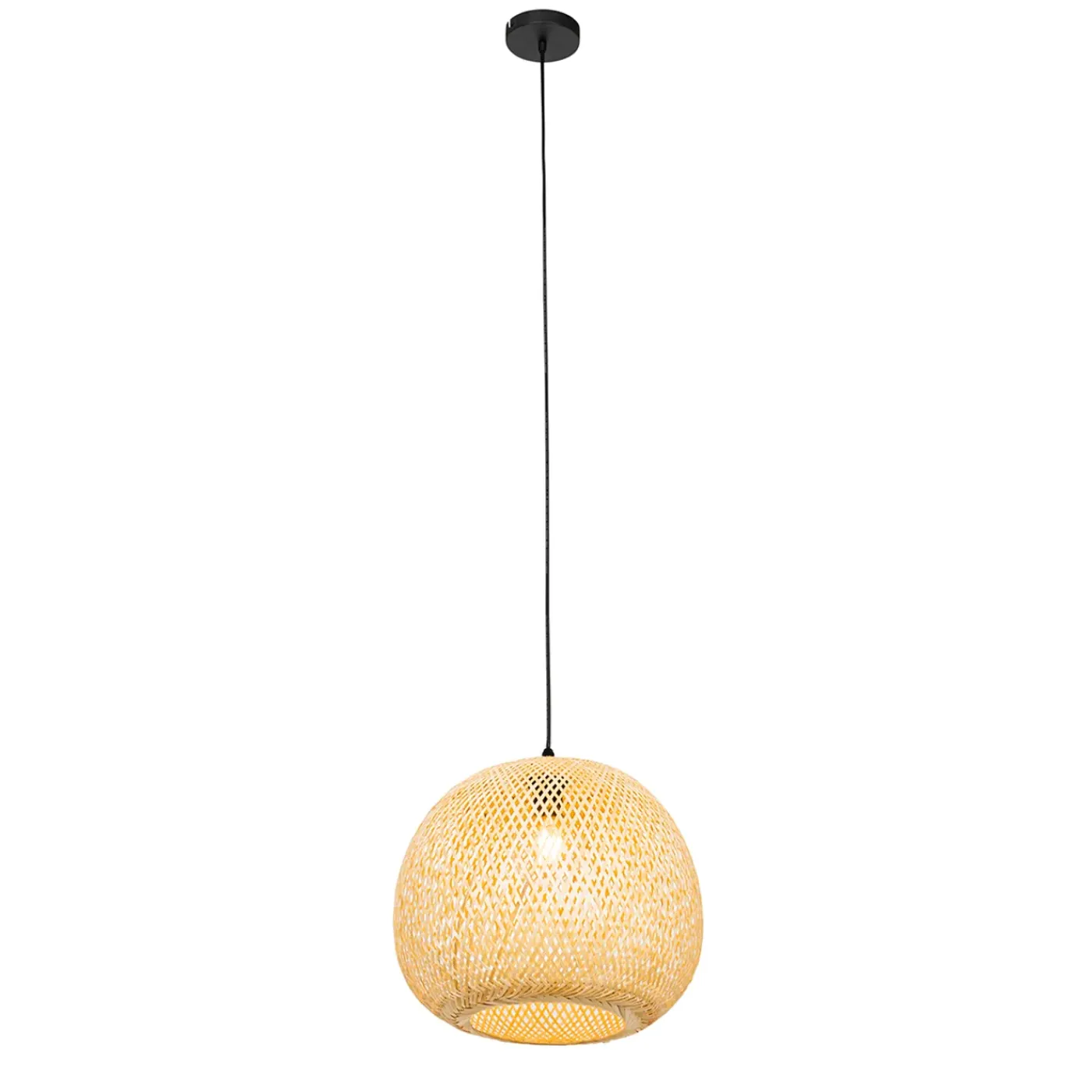 QAZQA Oosterse Buiten Hanglamp Bamboe Ip44 - Rafael