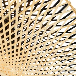 QAZQA Oosterse Buiten Plafondlamp Bamboe 50 Cm Ip44 - Rina