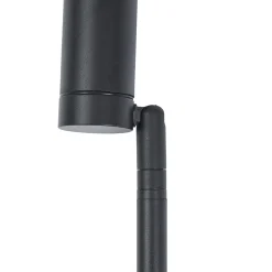 Qazqa Prikspot Zwart 40cm Incl. Led Verstelbaar Ip65 Incl. Snoer En Stekker - Carl