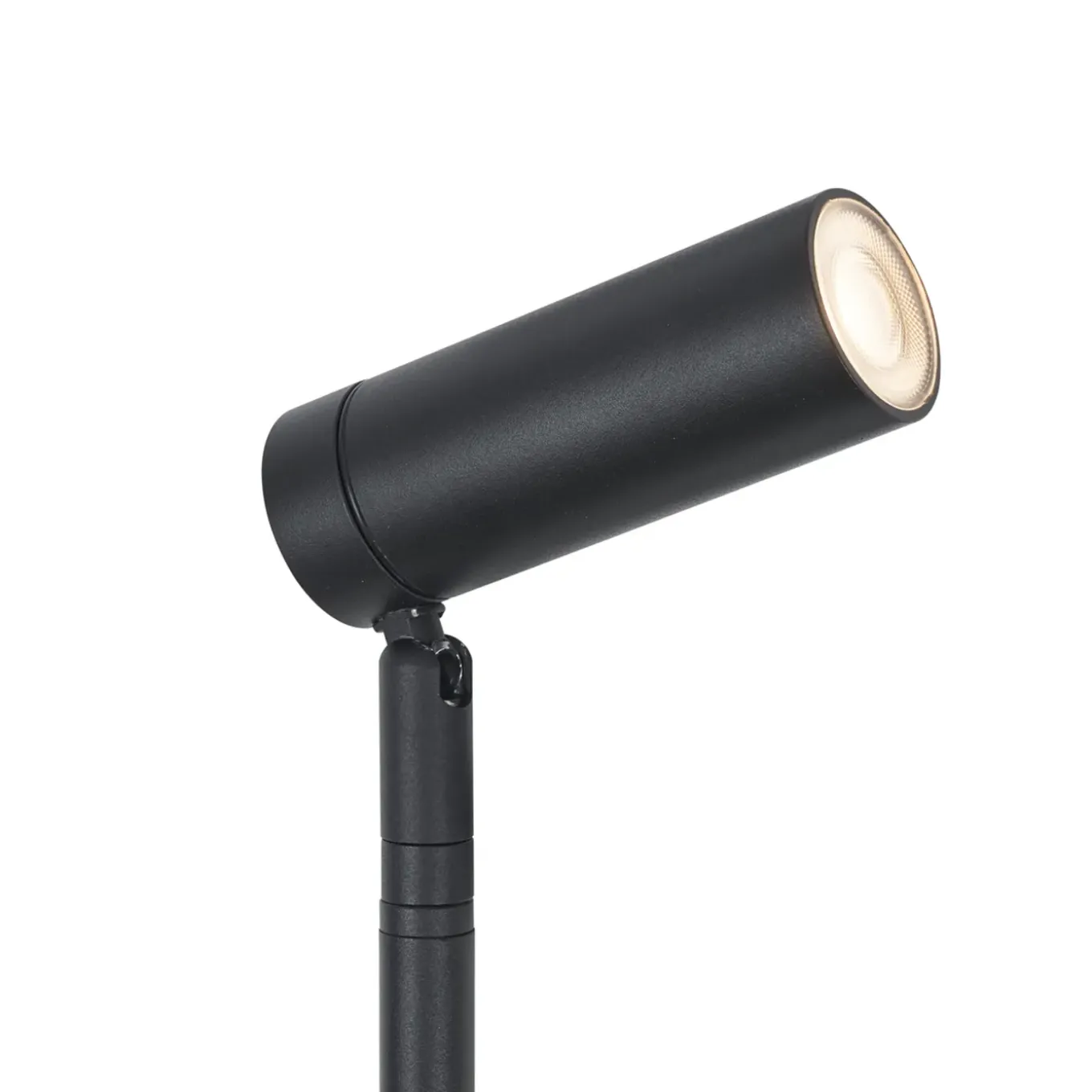 Qazqa Prikspot Zwart 40cm Incl. Led Verstelbaar Ip65 Incl. Snoer En Stekker - Carl