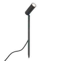 Qazqa Prikspot Zwart 40cm Incl. Led Verstelbaar Ip65 Incl. Snoer En Stekker - Carl