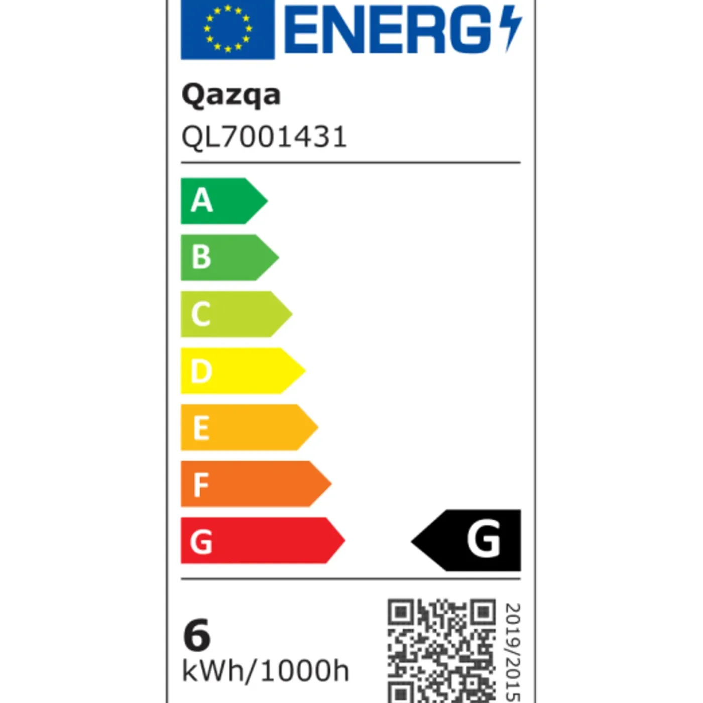 QAZQA Prikspot Zwart 80cm Incl. Led Verstelbaar Ip65 Incl. Snoer En Stekker - Carl