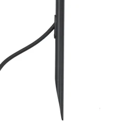 QAZQA Prikspot Zwart 80cm Incl. Led Verstelbaar Ip65 Incl. Snoer En Stekker - Carl