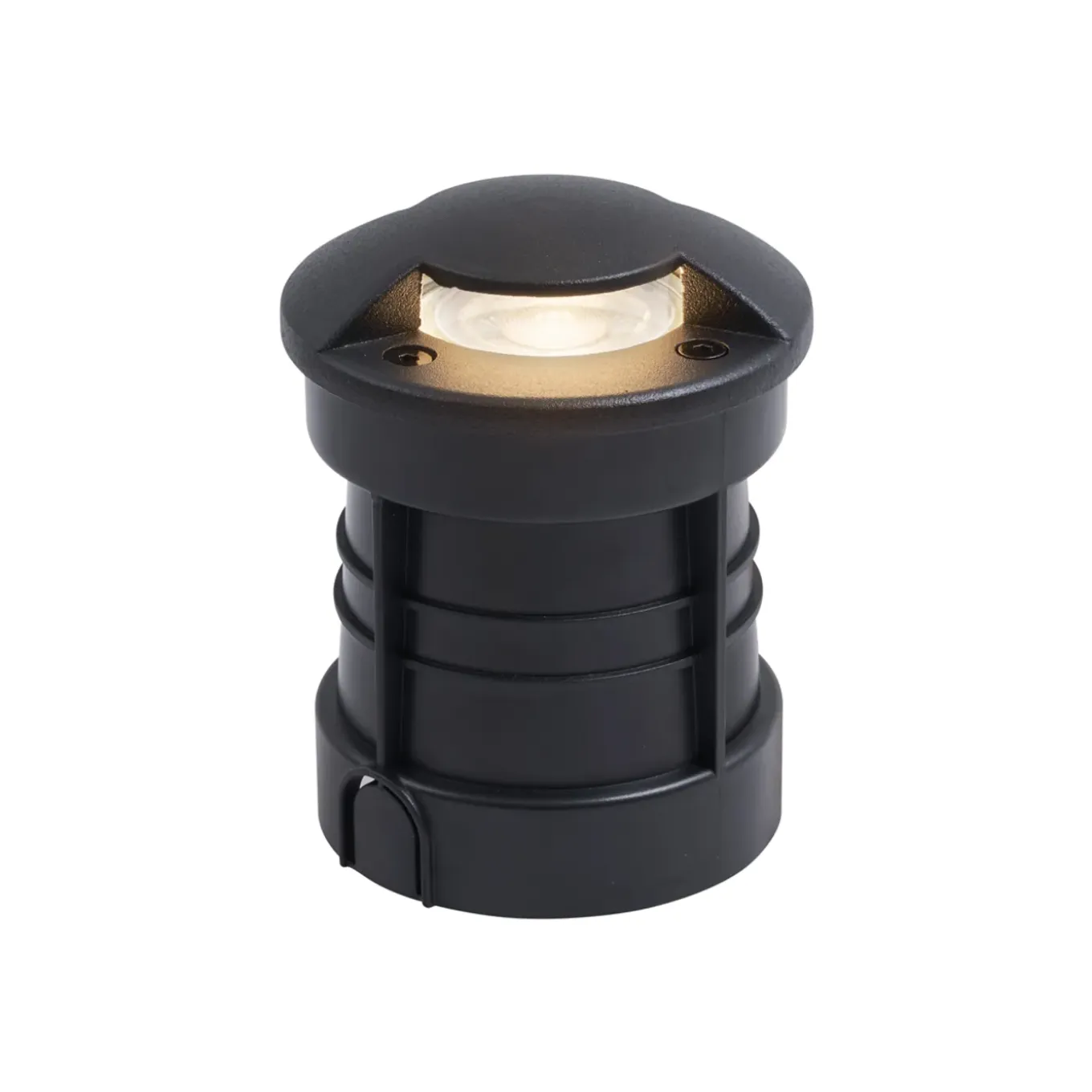 Qazqa Set Van 6 Moderne Grondspots Zwart Gu10 50mm 2-lichts Effect Ip65 - Cellar