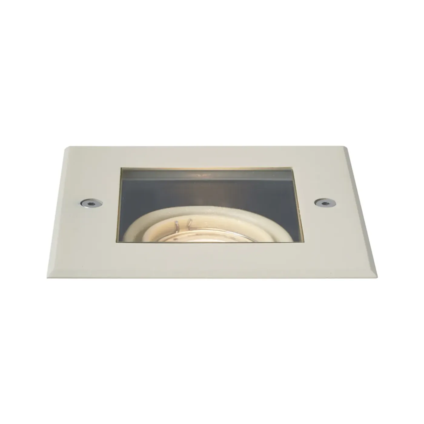 QAZQA Set Van 6 Moderne Grondspots Beige Gu10 50mm Draai- En Kantelbaar Ip65 - Oneon