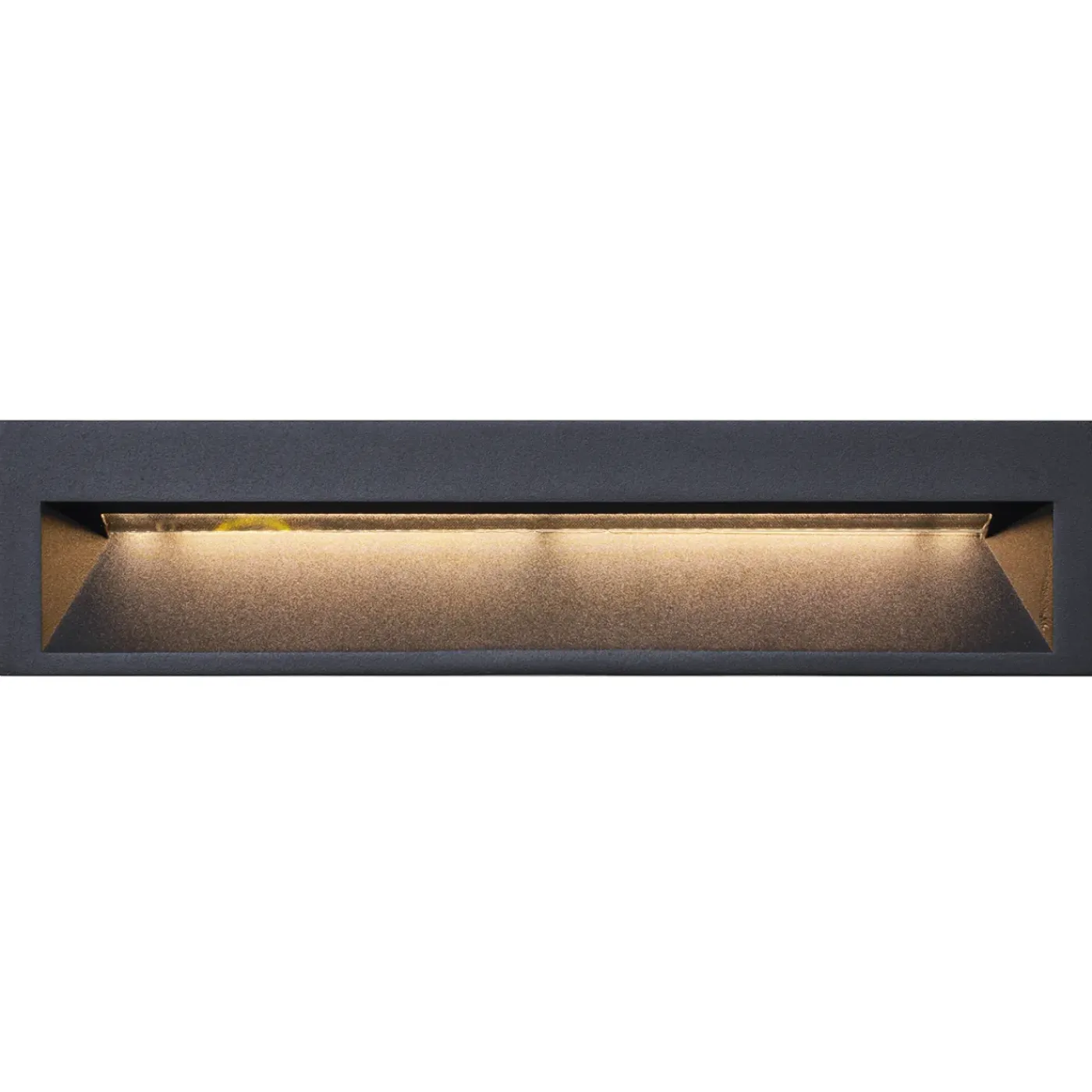 QAZQA Set Van 6 Moderne Inbouw Wandlampen Zwart 28cm Incl. Led Ip65 - Mert