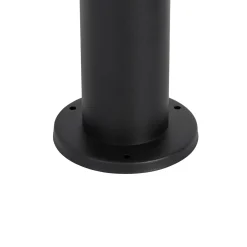 Qazqa Staande Buitenlamp Zwart 45 Cm Ip44 Verstelbaar 2-lichts - Duo