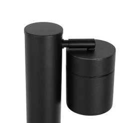 QAZQA Staande Buitenlamp Zwart 80 Cm Ar70 Verstelbaar Ip44 - Solo