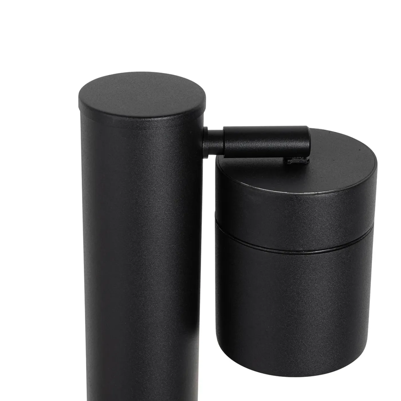 QAZQA Staande Buitenlamp Zwart 80 Cm Ar70 Verstelbaar Ip44 - Solo