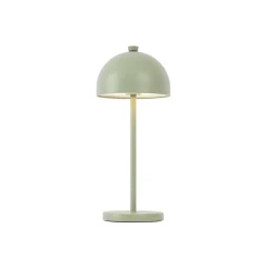 Qazqa Tafellamp Groen Incl. Led Ip54 Oplaadbaar Met Laadstation - Squirrel