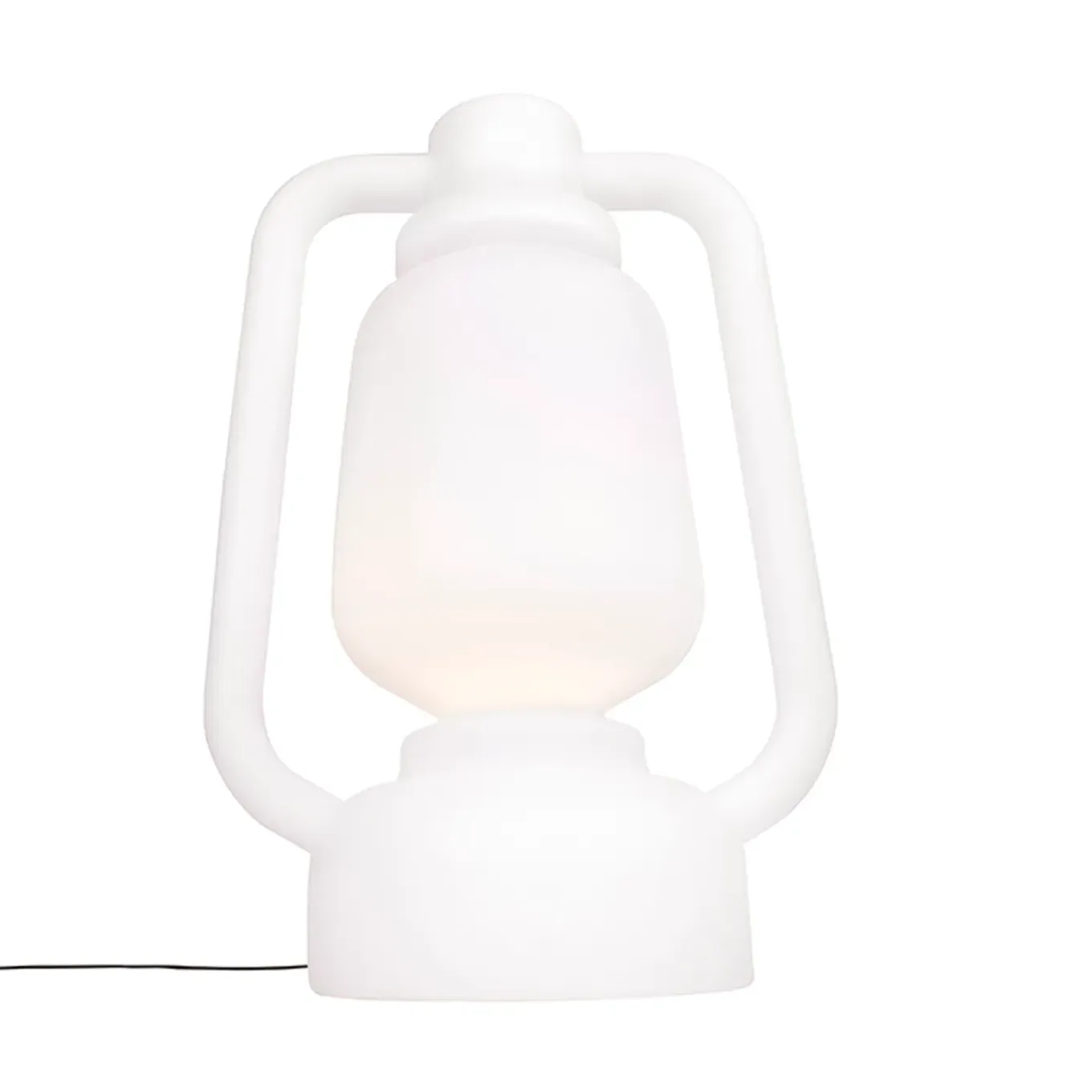 Qazqa Vloerlamp Wit 110 Cm Ip44- Storm Extra Large