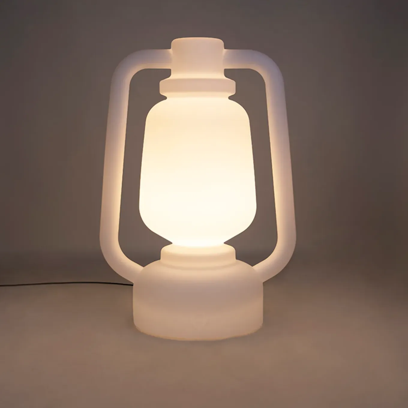 Qazqa Vloerlamp Wit 110 Cm Ip44- Storm Extra Large