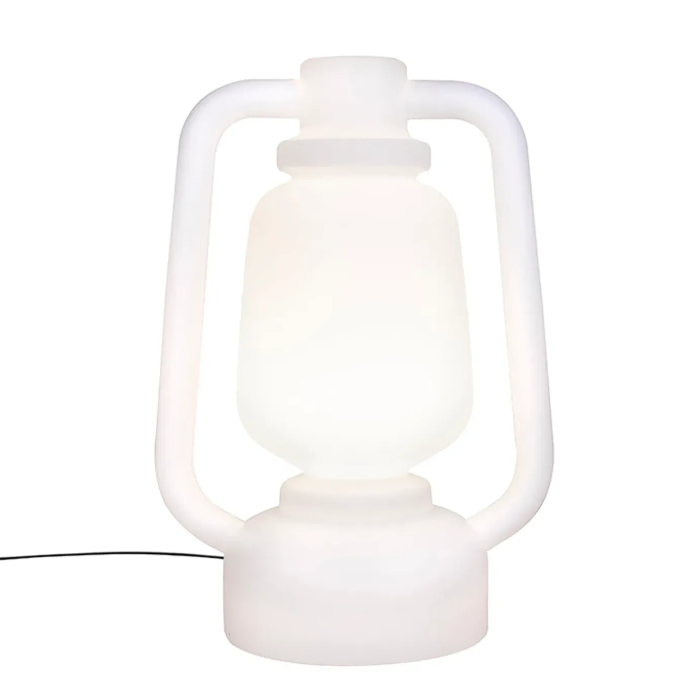 Qazqa Vloerlamp Wit 110 Cm Ip44- Storm Extra Large