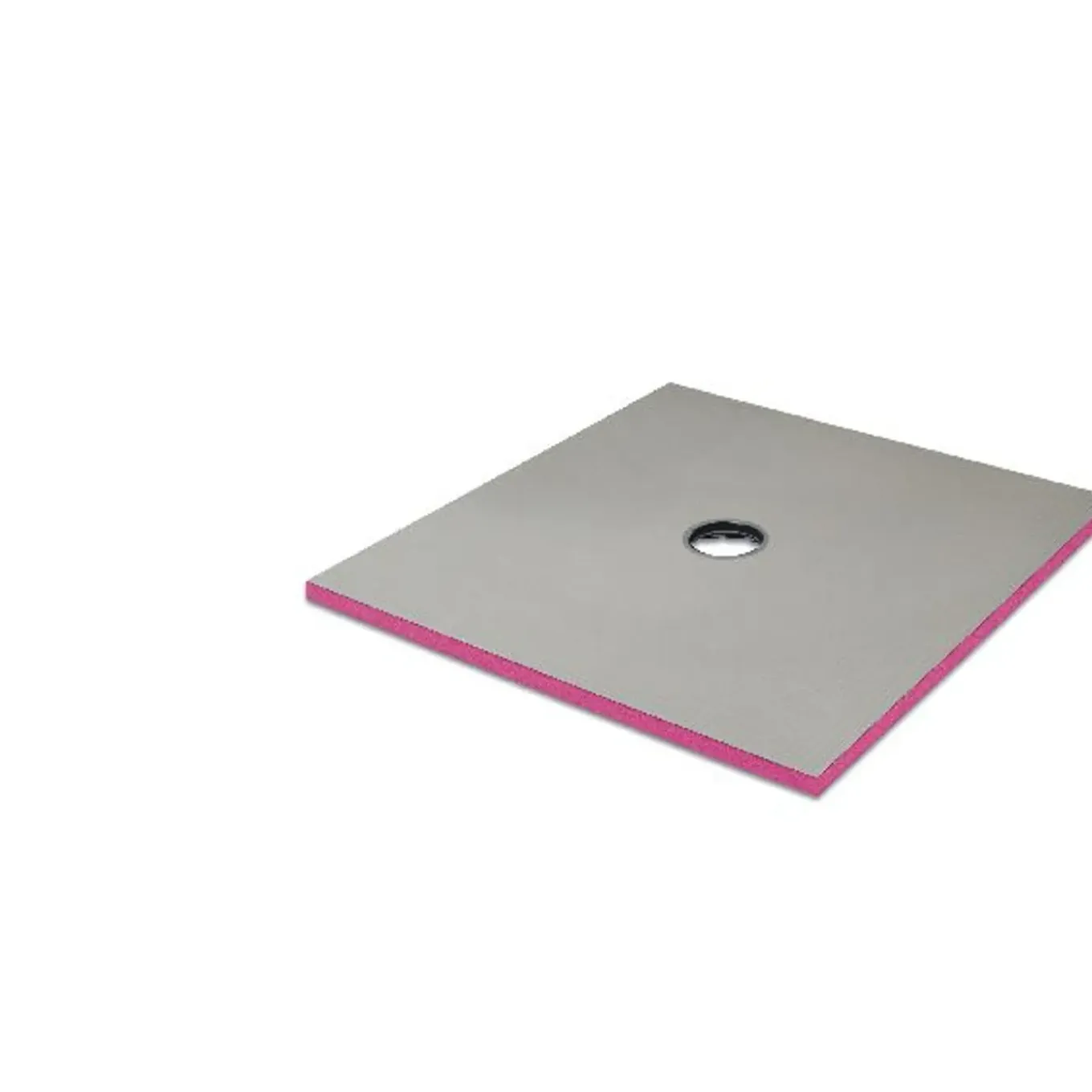 Qboard Douchevloerplaat Liquid - Waterbestendig - Centraal - 90x90cm