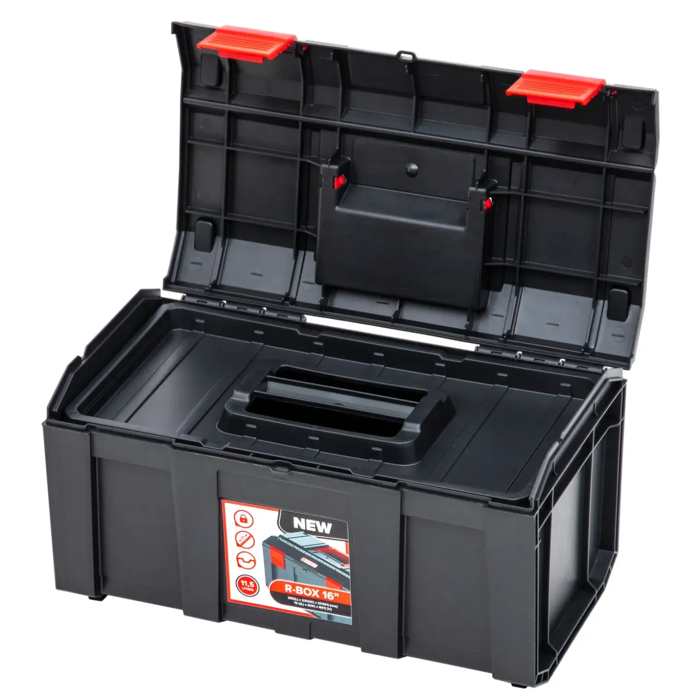 Qbrick gereedschapskoffer set Regular R-Box 19”+ 16" 2-delig