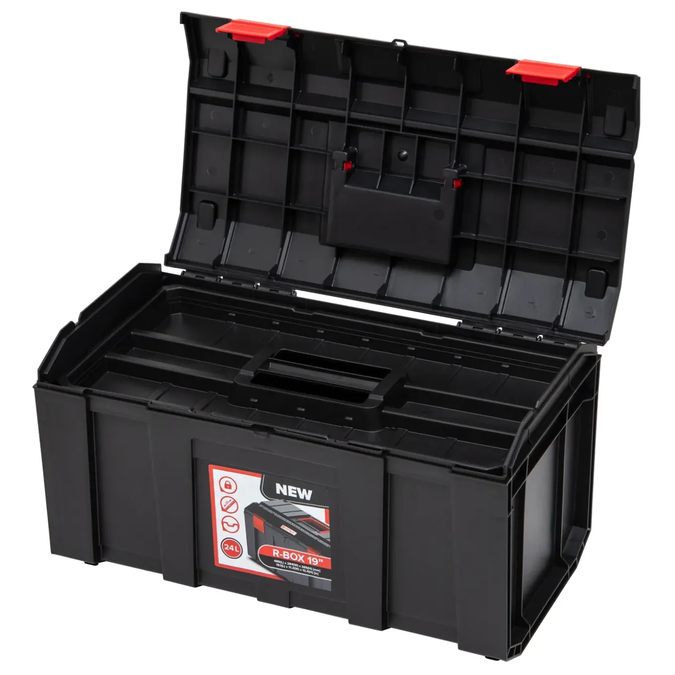 Qbrick gereedschapskoffer set Regular R-Box 19”+ 16" 2-delig