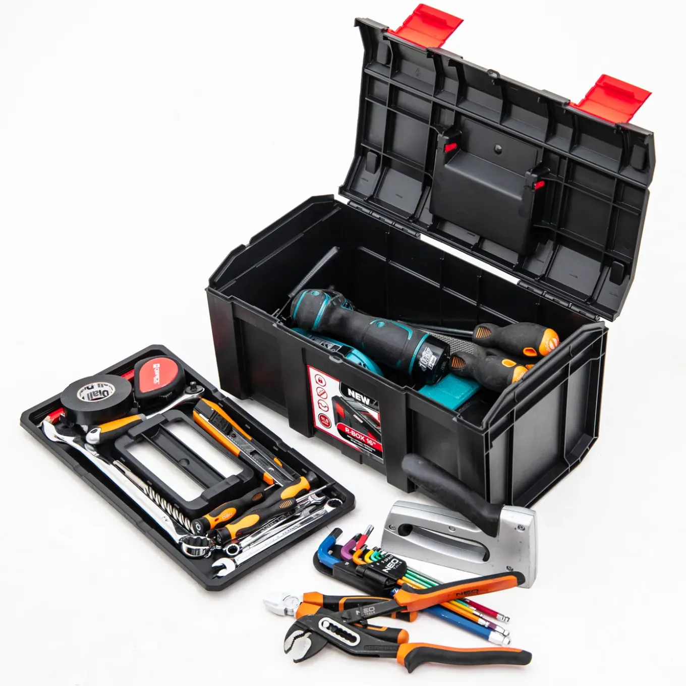 Qbrick gereedschapskoffer set Regular R-Box 19”+ 16" 2-delig